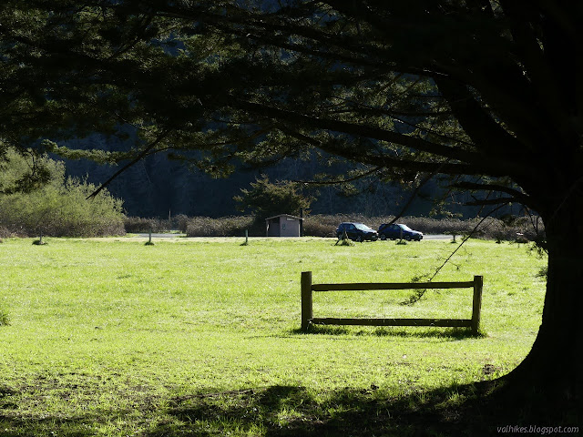 parking area for Orick Horse Trails