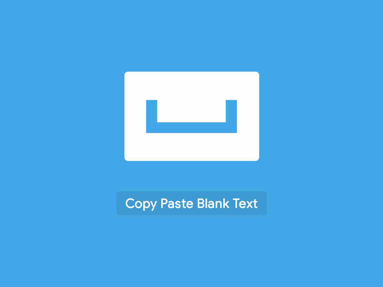 Copy Paste Spasi Kosong, Teks Kosong, atau Blank Text Mudah