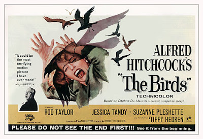 hitchcock the birds poster @ el reino de Máriel