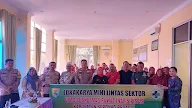 Kapolsek Sipispis Hadiri Lokakarya Mini Lintas Sektoral UPT Puskesmas Sipispis