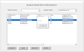 Get selected value of a listbox using Listindex and column properties