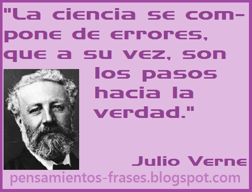 frases de Julio Verne