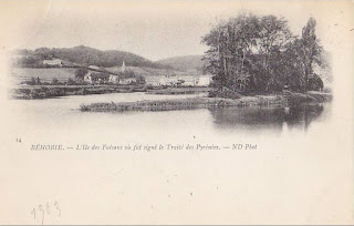 pays basque autrefois labourd guipuscoa voyage bidassoa île