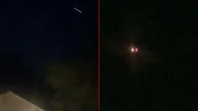 Here's the extraordinary double UFO sighting over Oakdale CA USA 29th October 2022.