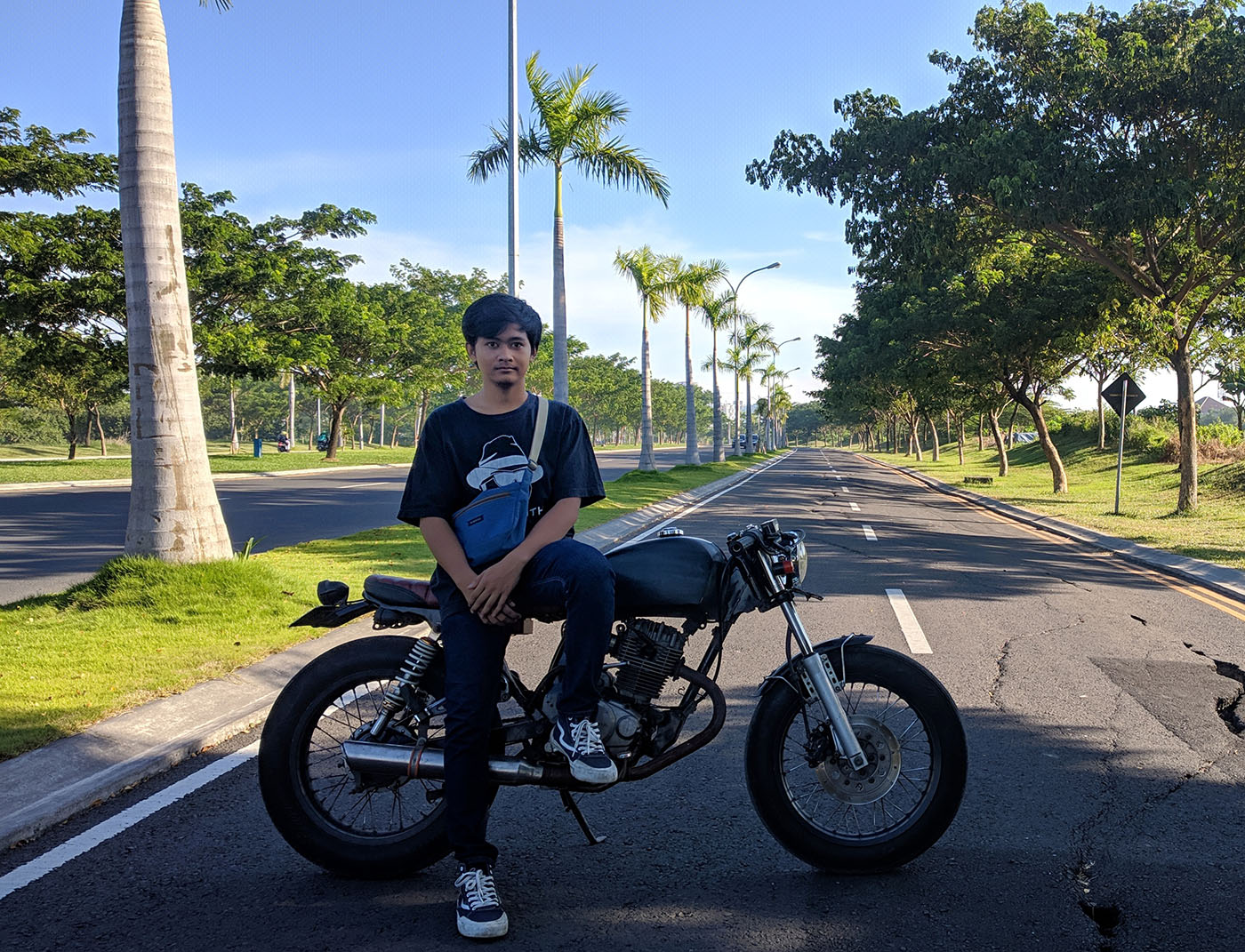 cafe racer honda megapro