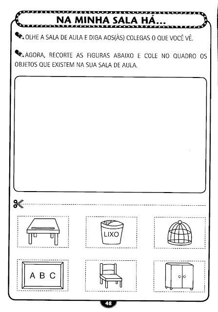 Atividades para os Primeiros Dias de Aulas