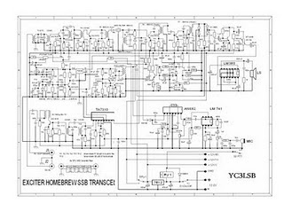 Transceiver Homebrew QRP SSB 80M Band