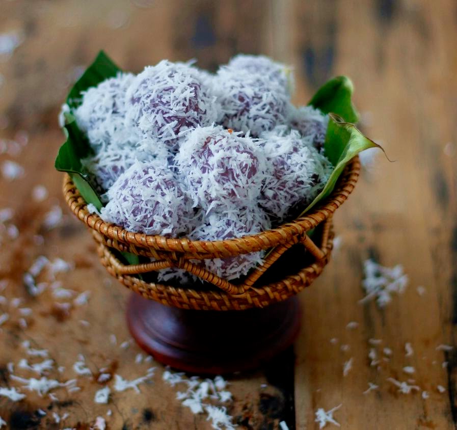 Cara Membuat Klepon  Ubi  Ungu Baru Resep 