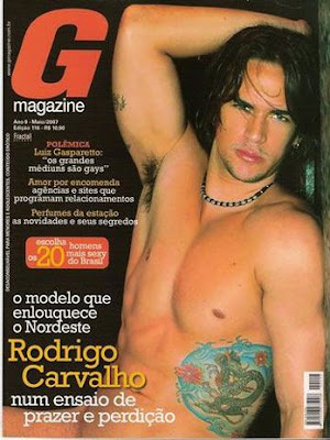 Rodrigo Carvalho G Magazine. Rodrigo Carvalho, antes