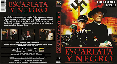 Carátula dvd / Blu-Ray: Escarlata y negro (1983)