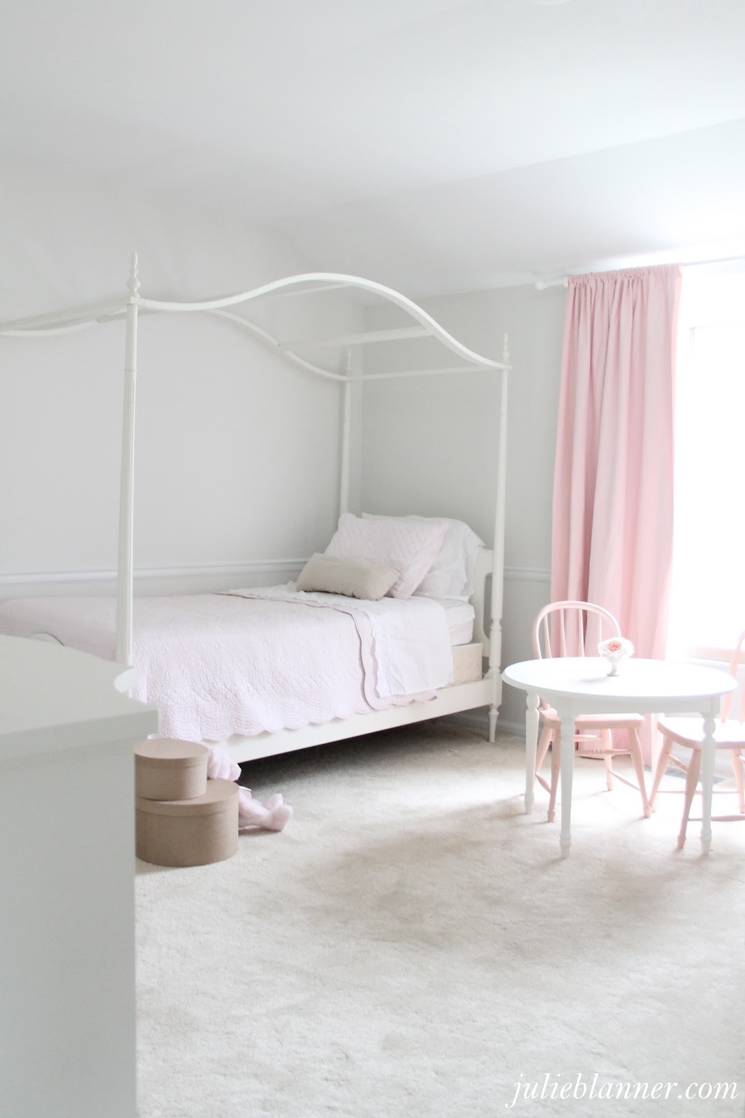 Adalyn's Pink and Cream Bedroom - Julie Blanner 