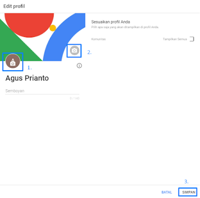 Cara Mudah Membuat Akun Google Plus (Google+) Terbaru