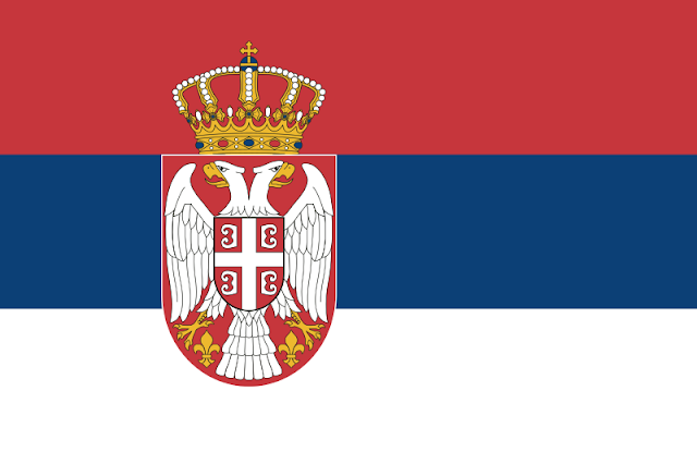 Bendera negara Serbia