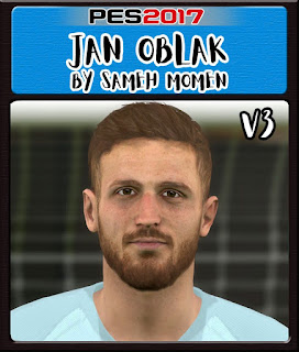 PES 2017 Faces Jan Oblak by Sameh Momen