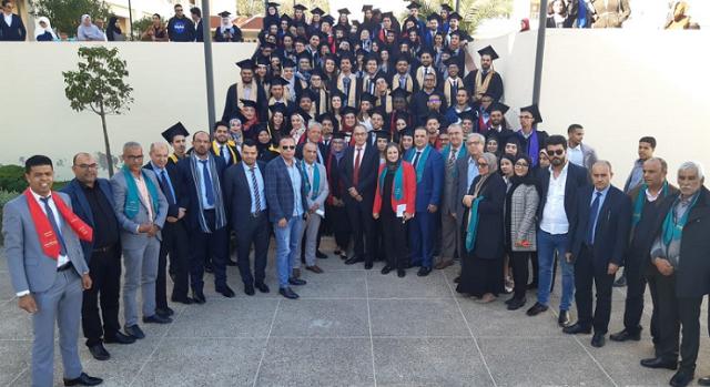 حفل تخرج مسالك الماستر و الإجازة لموسم 2018-2019 Cérémonie de remise des diplomes FSJES Eljadida