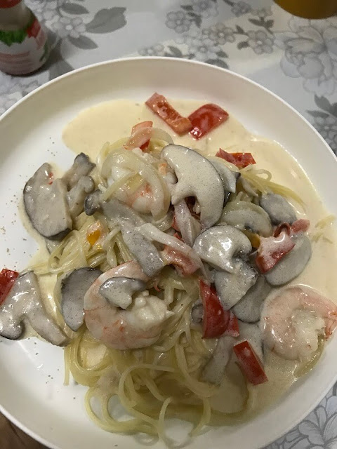 Resepi Spaghetti Carbonara Cheese Lemak Berkrim