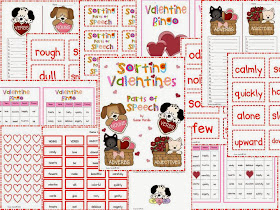 http://www.teacherspayteachers.com/Product/Sorting-Valentines-Parts-of-Speech-Center-Activity-and-Bingo-Games-197689
