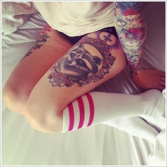 Best Tattoo Design Ideas: Cute Thigh Tattoos For Women