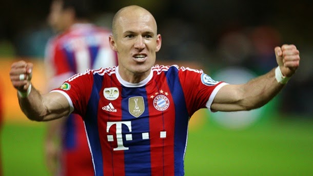 Berkat Gol Arjen Robben Bayern Munich Mengalahkan Stuttgart 2-0 Dengan Kemenagan Pertama Di Tahun 2015
