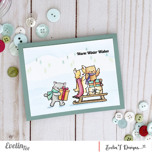 Sample card - Warm winter wishes