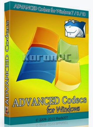 ADVANCED Codecs for Windows 7, 8 and 10