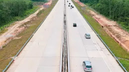 Jalan Tol Bangkinang-Koto Kampar Pangkas 10 Km Jalan Nasional yang Berbelok-belok Bikin Lama Perjalanan