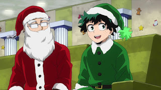 ヒロアカ 5期アニメ クリスマス サンタ 僕のヒーローアカデミア My Hero Academia Christmas Party