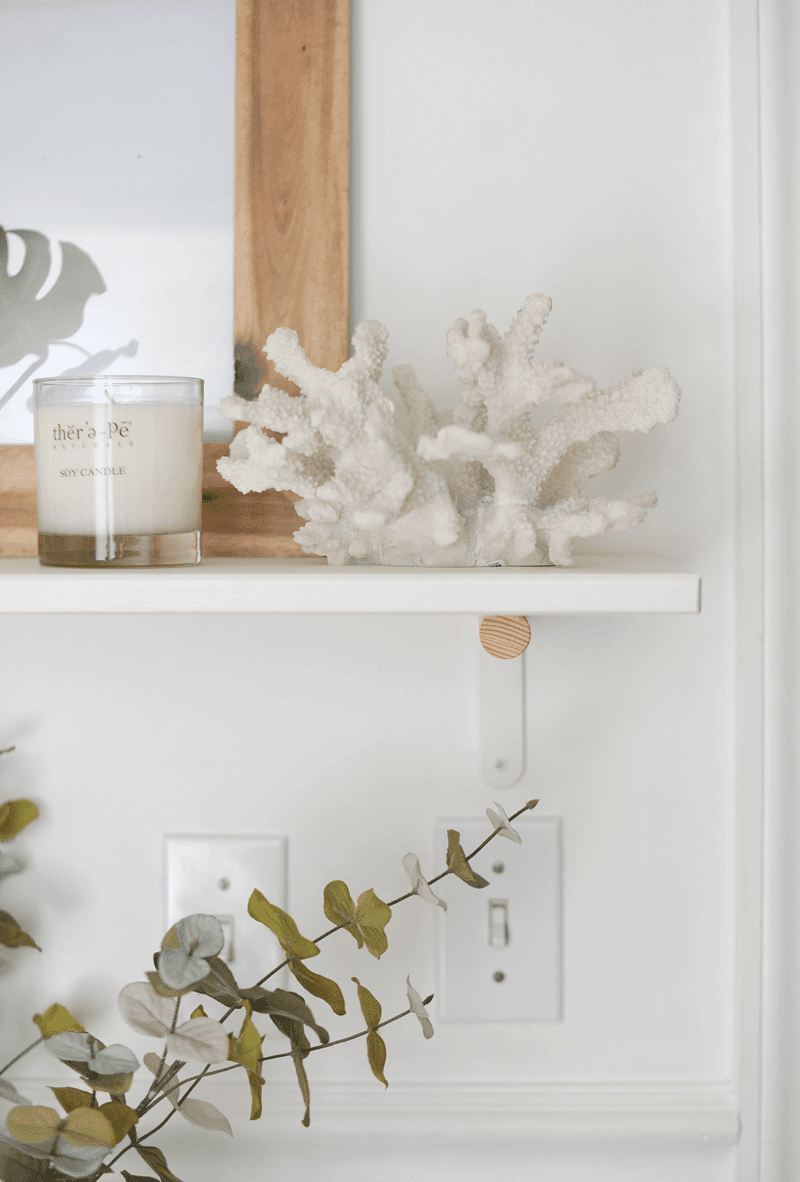DIY IKEA Hack Modern Wall Shelf | Bathroom