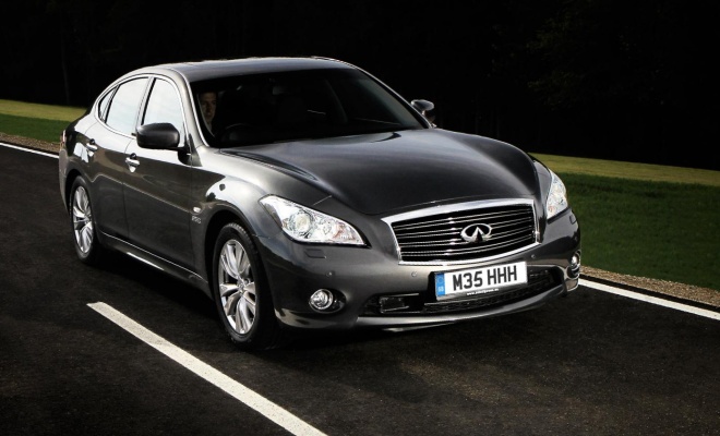 Infiniti M35h front view