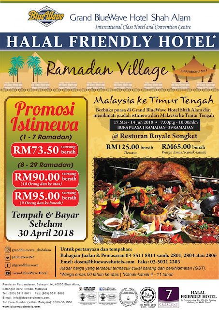 Malaysia Ke Timur Tengah Grand Bluewave Hotel Shah Alam Malaysian Foodie