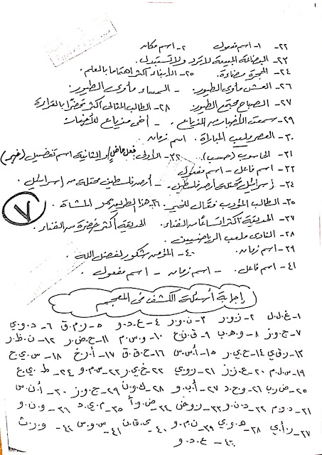  مراجعة قراءة و نصوص للأستاذ الرائع جمعة قرني لبيب للشهادة الإعدادية ترم ثاني 2022 280037602_717441849693534_6344135402313231801_n