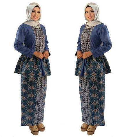 18 Koleksi Baju Batik  Setelan Wanita Model Terbaru 