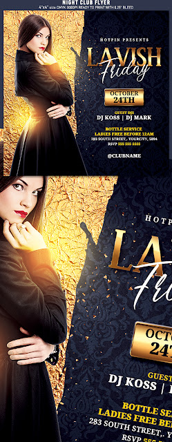 Ladies Night Party Flyer Template