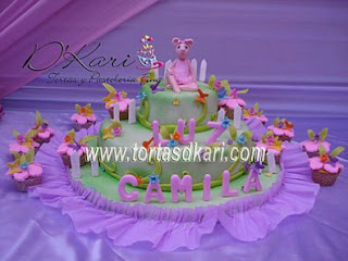 Angelina Ballerina cakes for children parties