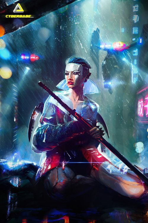 Jacek Babinski artstation arte ilustrações ficção científica cyberpunk blade runner