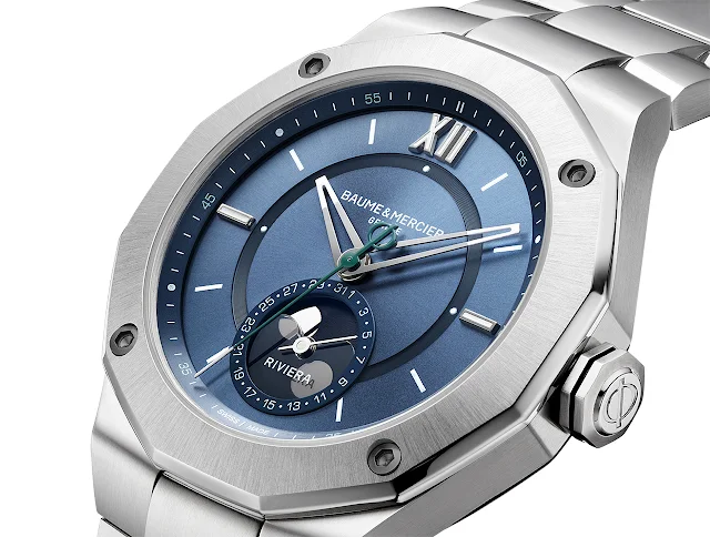 Baume et Mercier “Moonphases” Riviera Baumatic