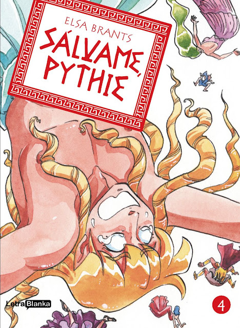 Review del manga Sálvame Pythie Vol. 4 de Elsa Brants - Ediciones Letrablanka