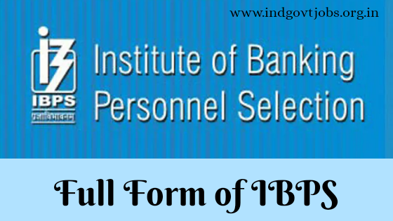 IBPS full form