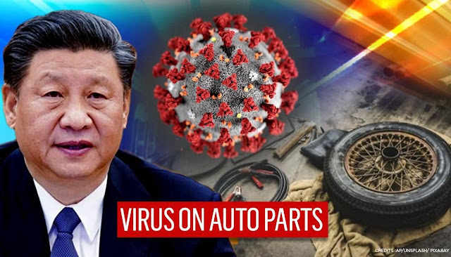 China Virus Direct Service - Virus found on auto parts packaging sample in China