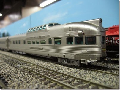 IMG_5481 Dome-Observation 'Silver Crescent' on the California Zephyr on the LK&R HO-Scale Layout at the WGH Show in Portland, OR on February 17, 2007