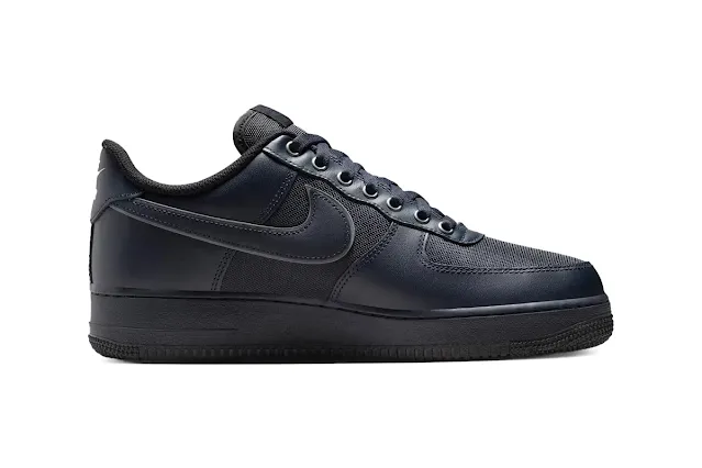 Nike Adds Rugged Cordura to the Air Force 1 Low “Dark Obsidian”
