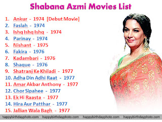 shabana azmi movies list 1 to 15
