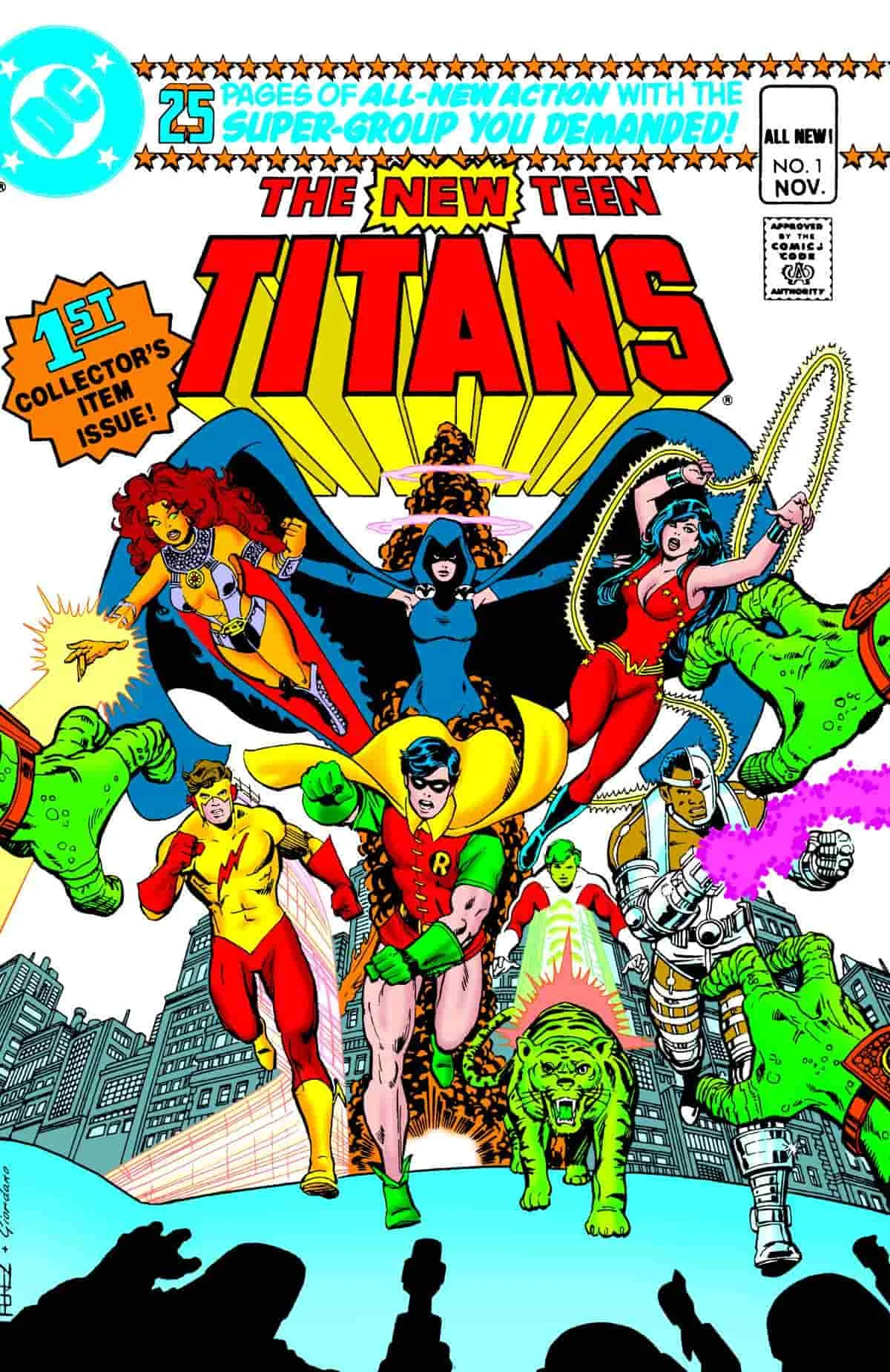 The New Teen Titans #1, George Pérez - Marv Wolfman