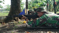 Kodim Pekalongan Gelar Latihan Menembak Senjata Ringan