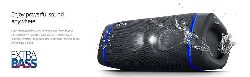 Sony XB33 EXTRA BASS Portable Wireless Speaker now in the Philippines