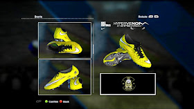 PES 2013 Nike Hypervenom Maximum Yellow Black White (NJR)
