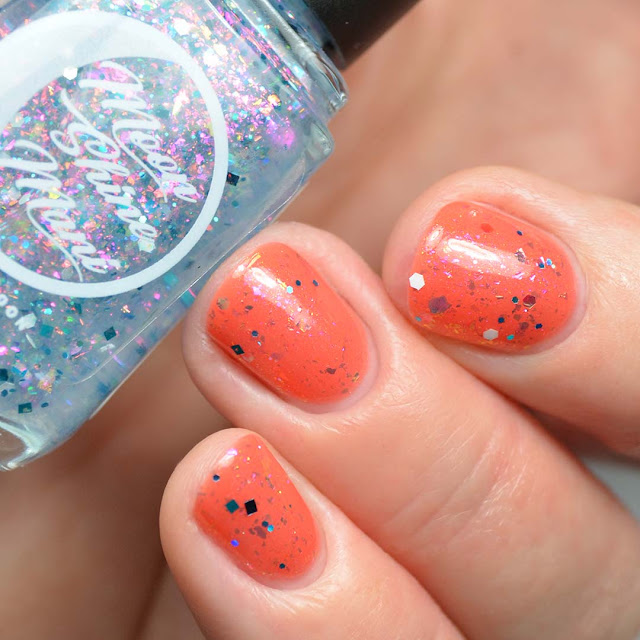 glitter topper nail polish
