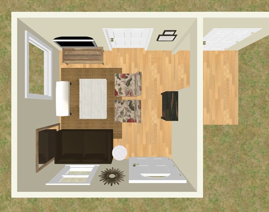  though I watch interior spatial planning 1 of my pattern strengths as well as it for sure c ✔ Client Consultation...Tiny Living Room Solution