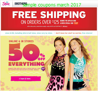 free Grocery coupons march 2017