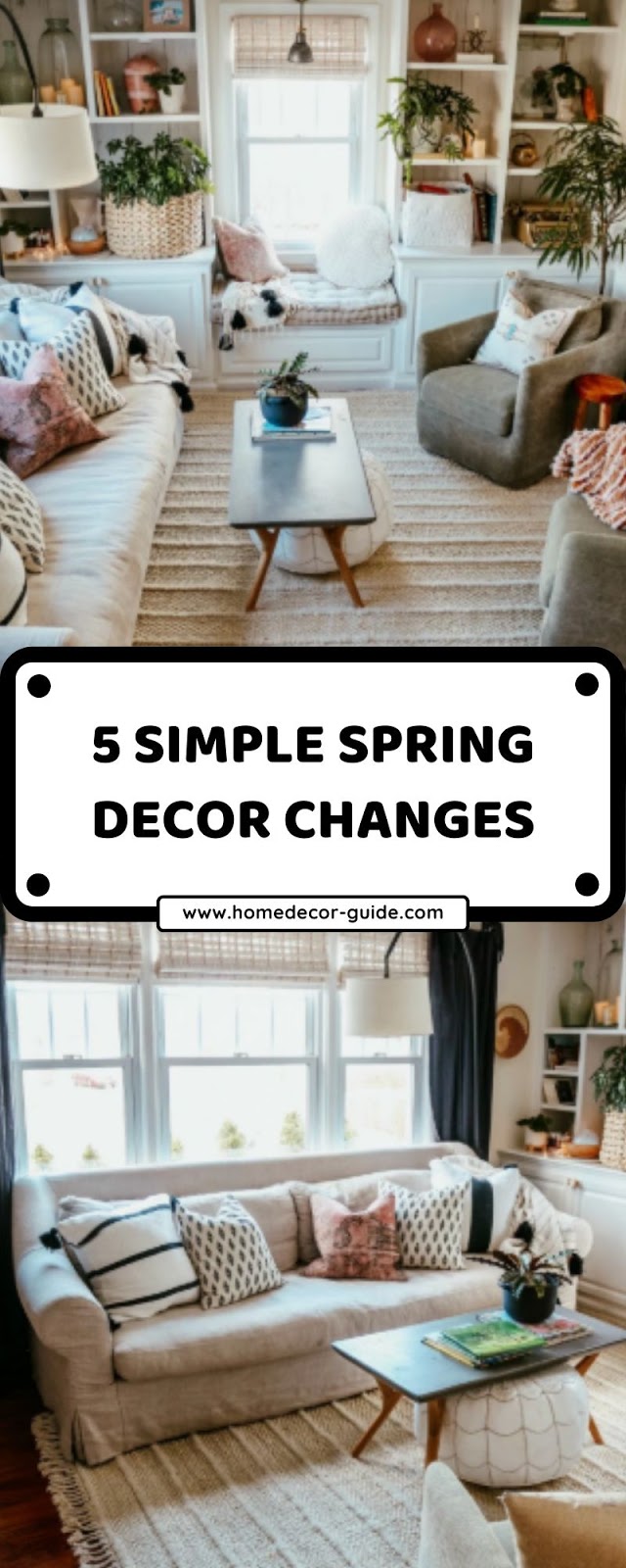 5 SIMPLE SPRING DECOR CHANGES
